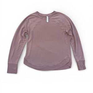 Athleta Dusty Rose Long Sleeve Tee